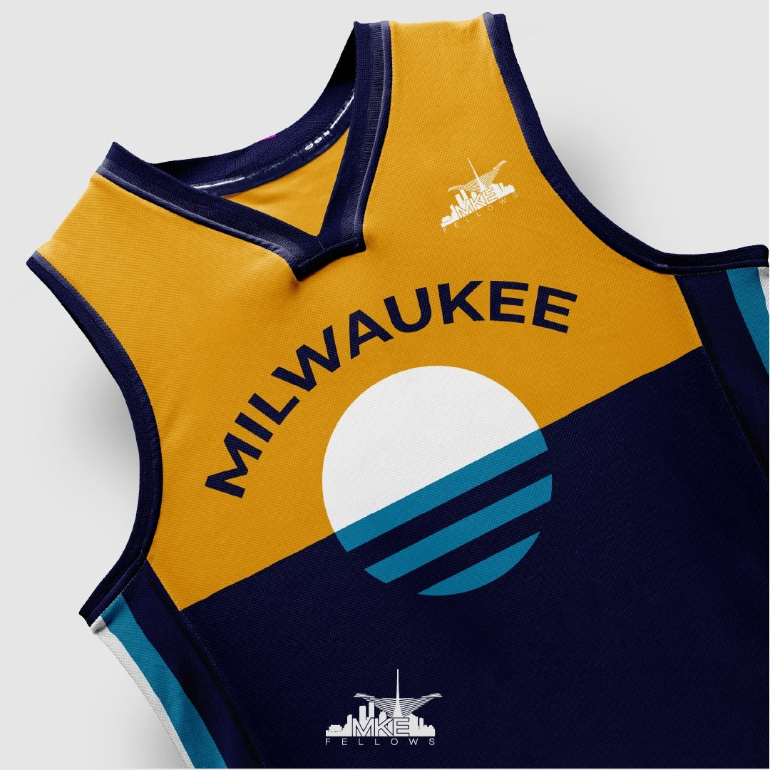 Milwaukee Fellows Basketball Jersey - Limited Edition