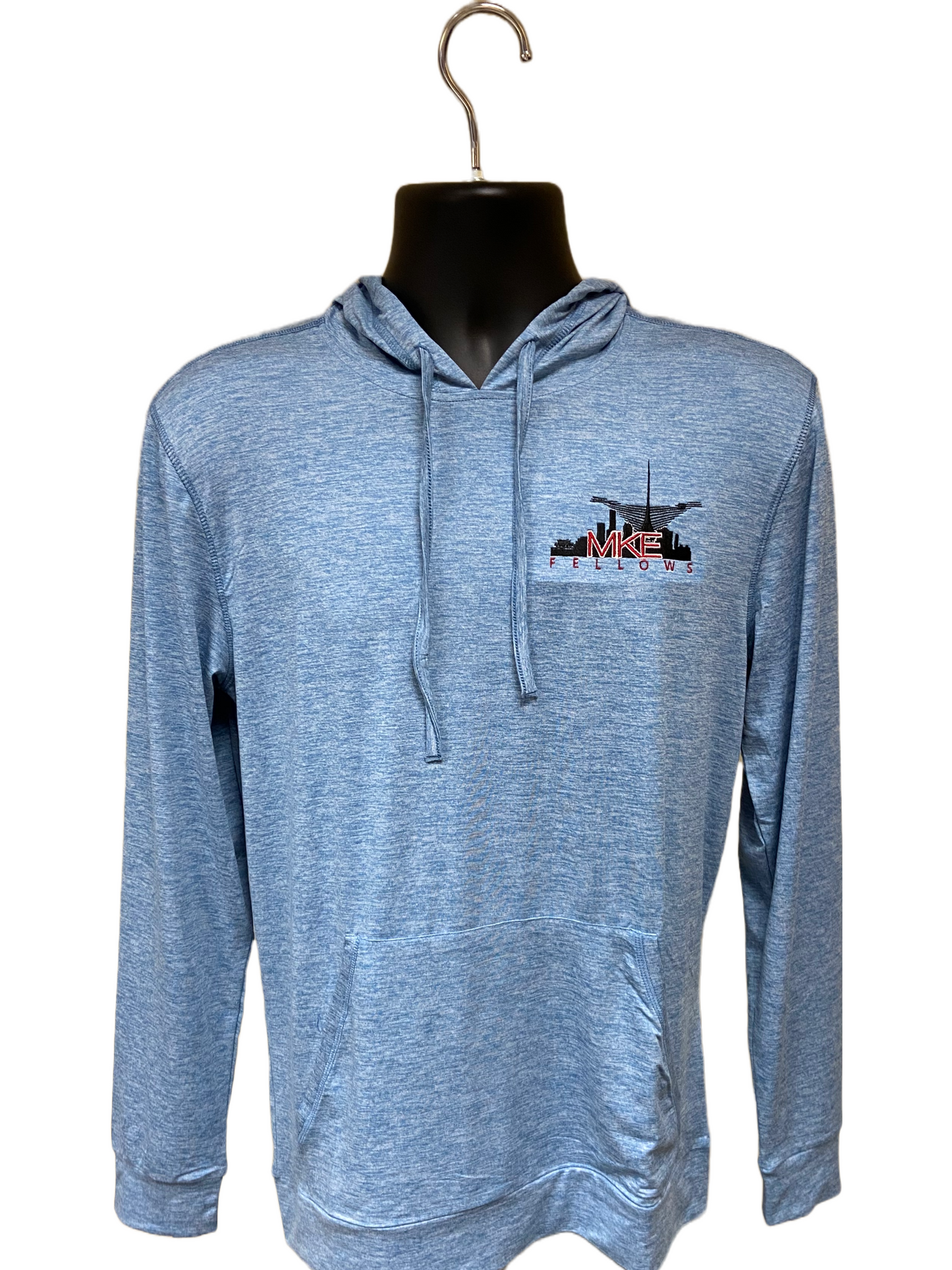 Milwaukee Fellows Hooded Long Sleeve - Blue