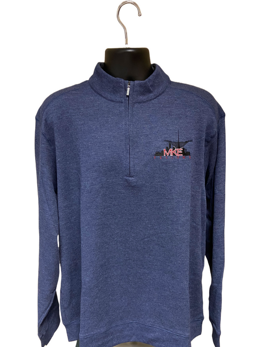 Milwaukee Fellows Quarter Zip - Blue